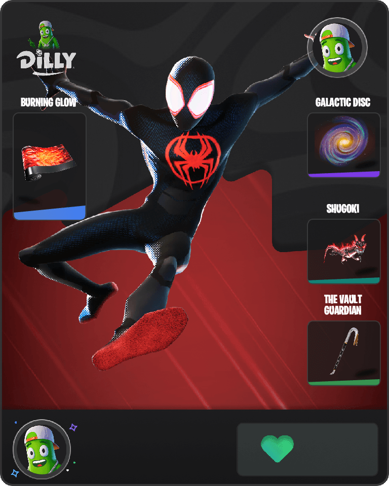 Spider-Man (Miles Morales) Fortnite combo