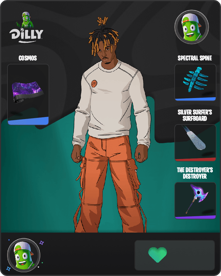 Slayer Juice WRLD Fortnite combo