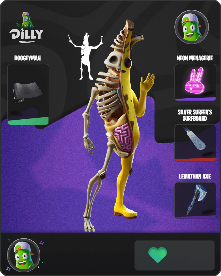 Peely Bone Fortnite combo