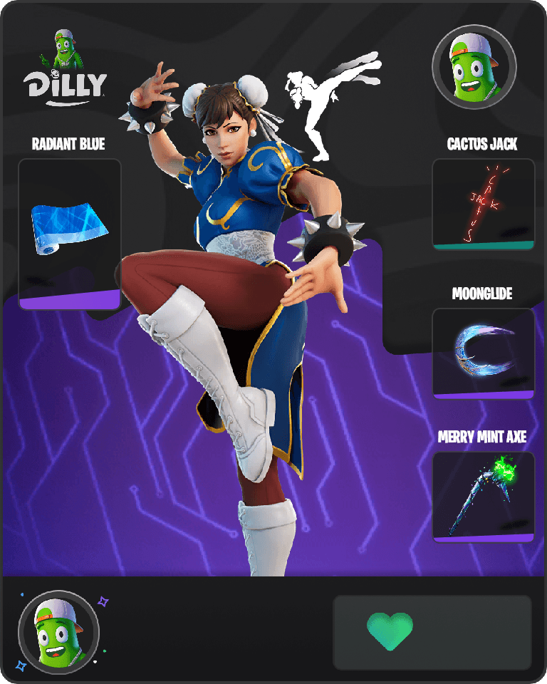 Chun-Li Fortnite combo