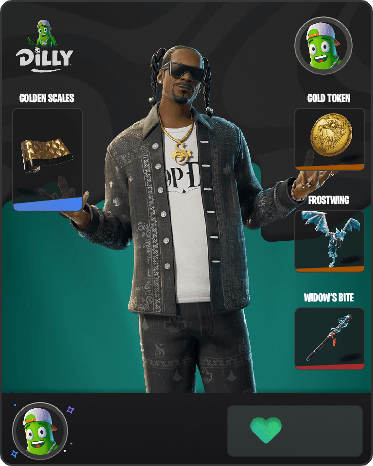 Snoop Dogg Fortnite combo