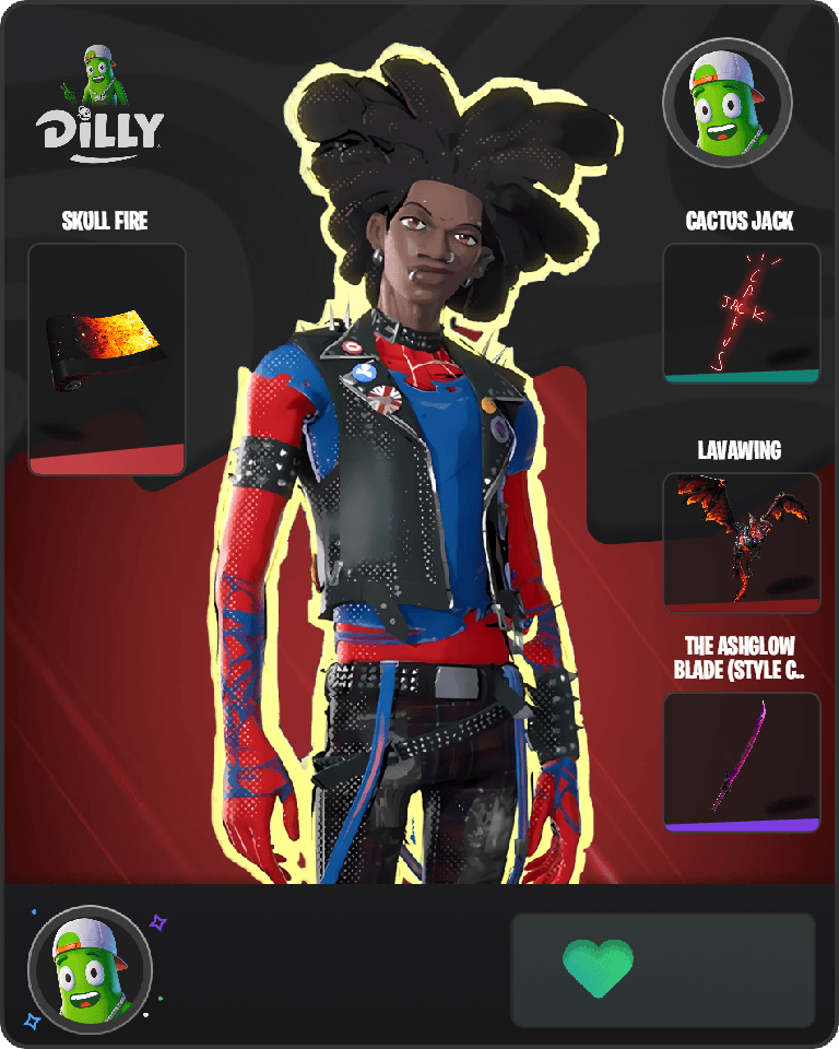 Spider-Punk Fortnite combo