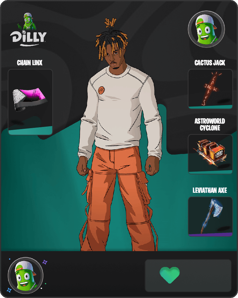 Slayer Juice WRLD Fortnite combo