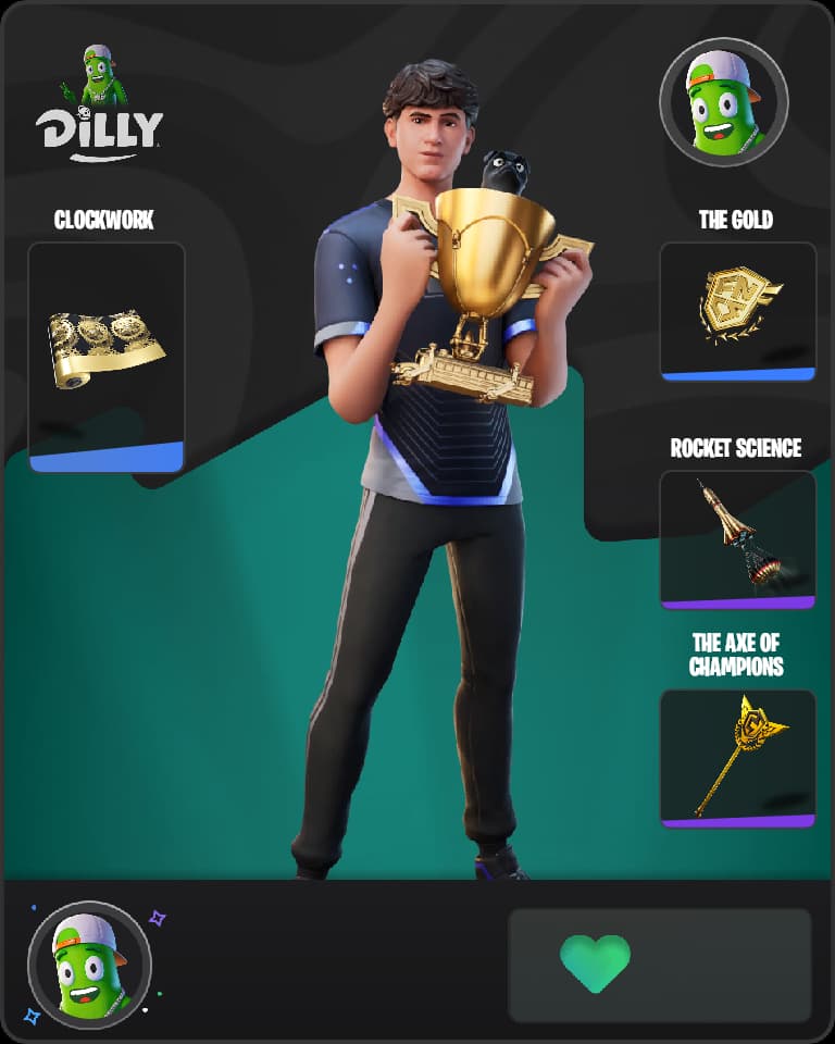 Bugha Fortnite skin combo