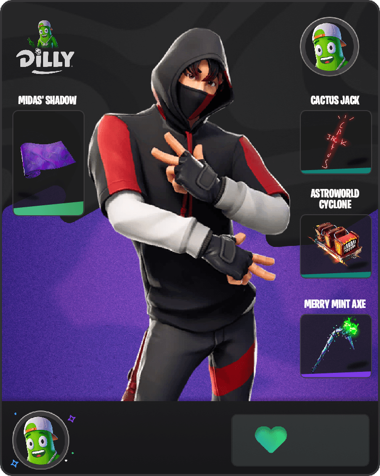 IKONIK Fortnite combo