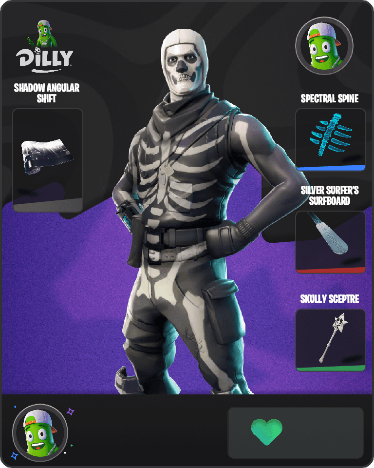 Skull Trooper Fortnite combo