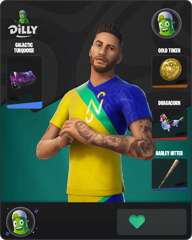 Neymar Jr Fortnite combo