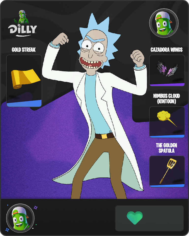 Rick Sanchez Fortnite combo