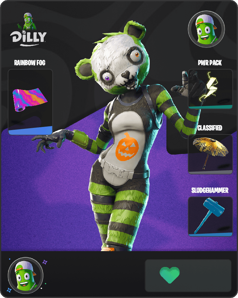 Spooky Team Leader Fortnite combo