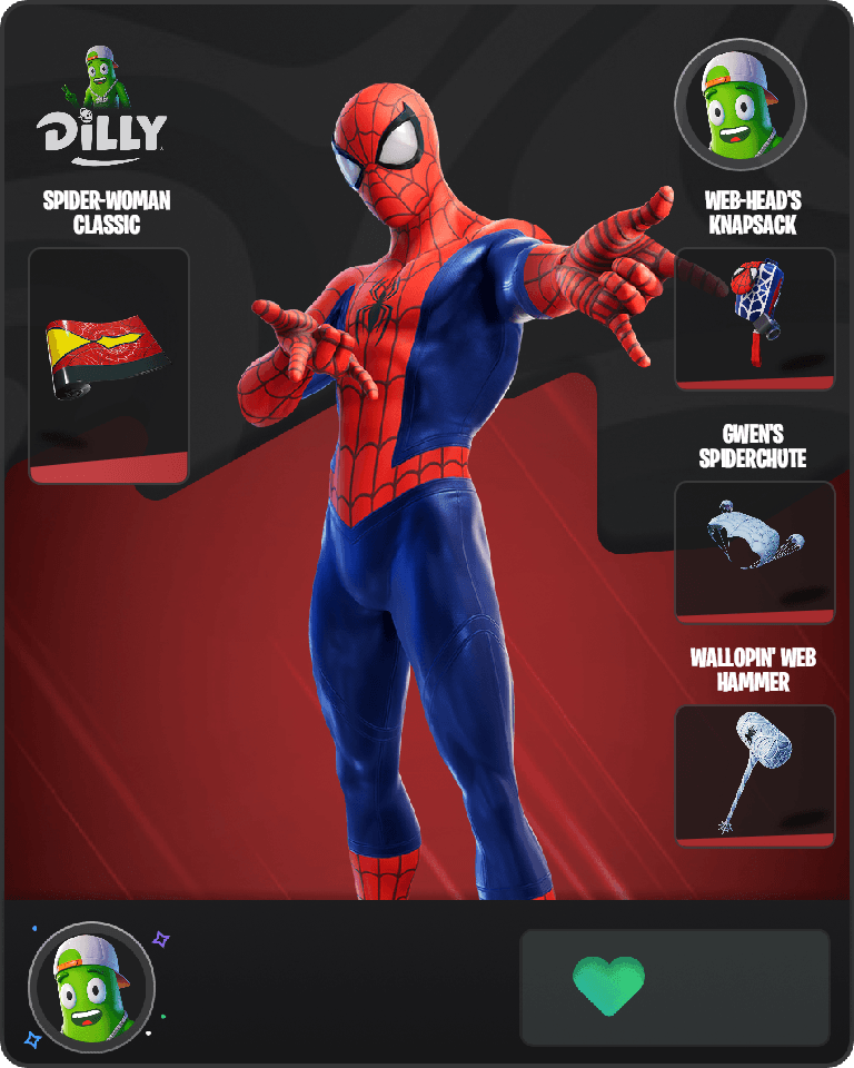 Spider-Man Fortnite combo