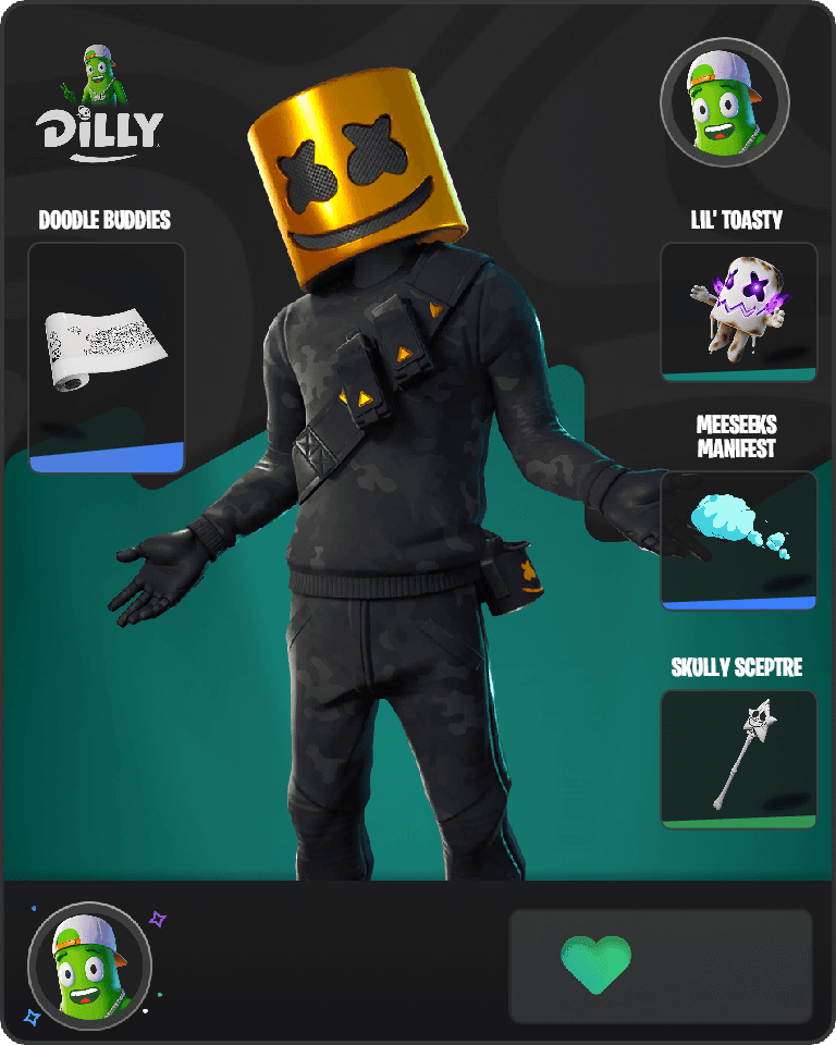 Marshmello Fortnite combo
