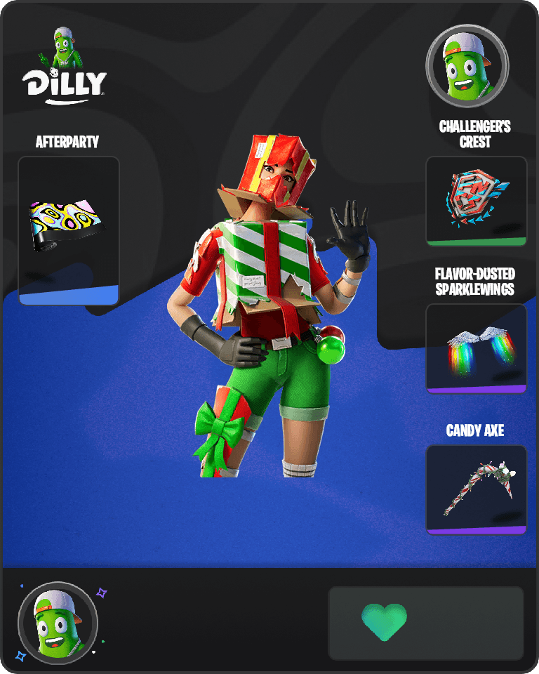 Holiday Boxy Fortnite combo