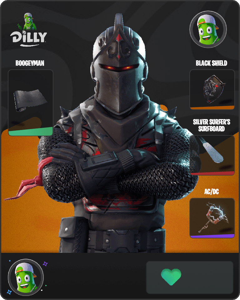 Black Knight Fortnite combo
