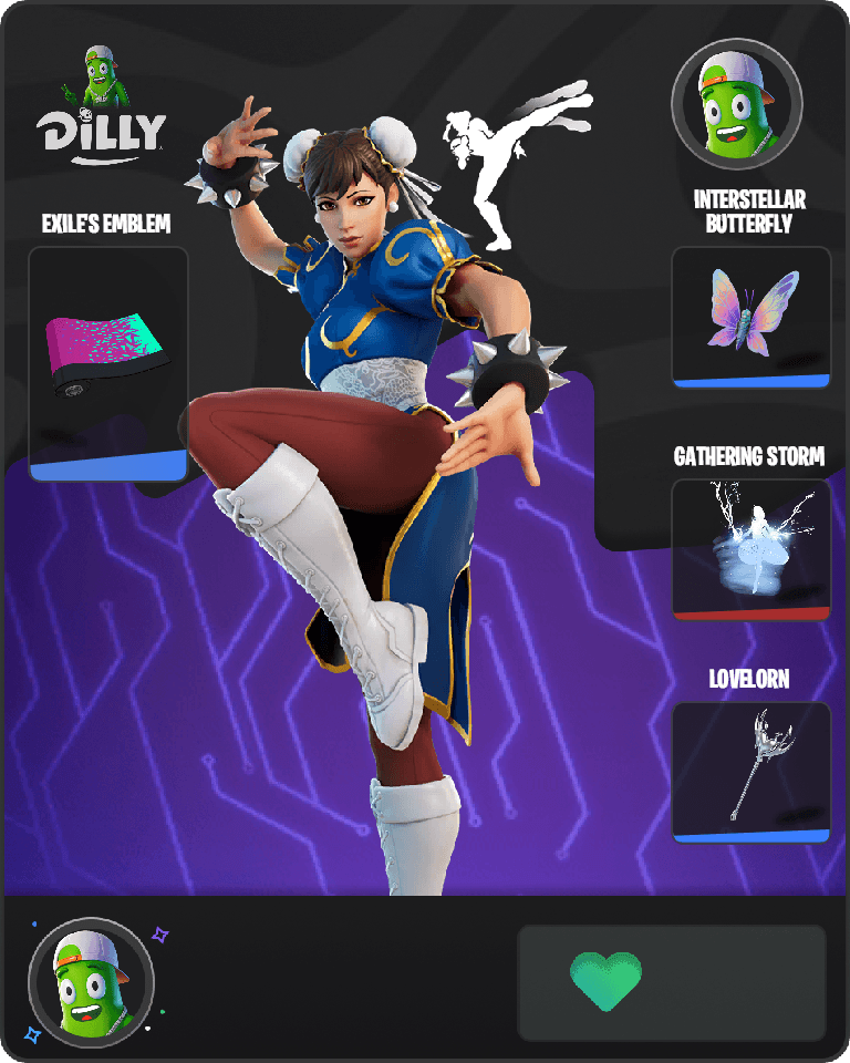 Chun-Li Fortnite combo