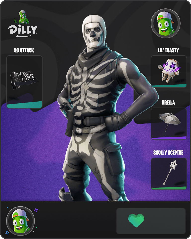 Skull Trooper Fortnite combo