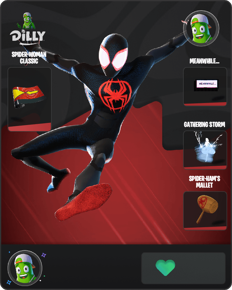 Spider-Man (Miles Morales) Fortnite combo