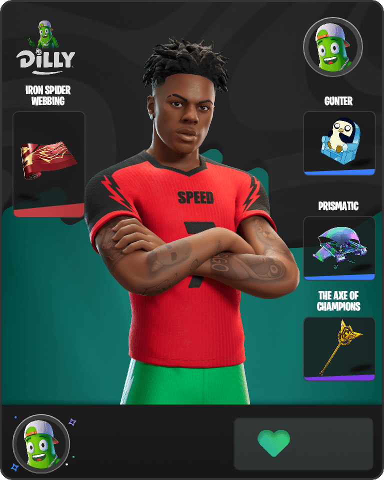 IShowSpeed Fortnite combo
