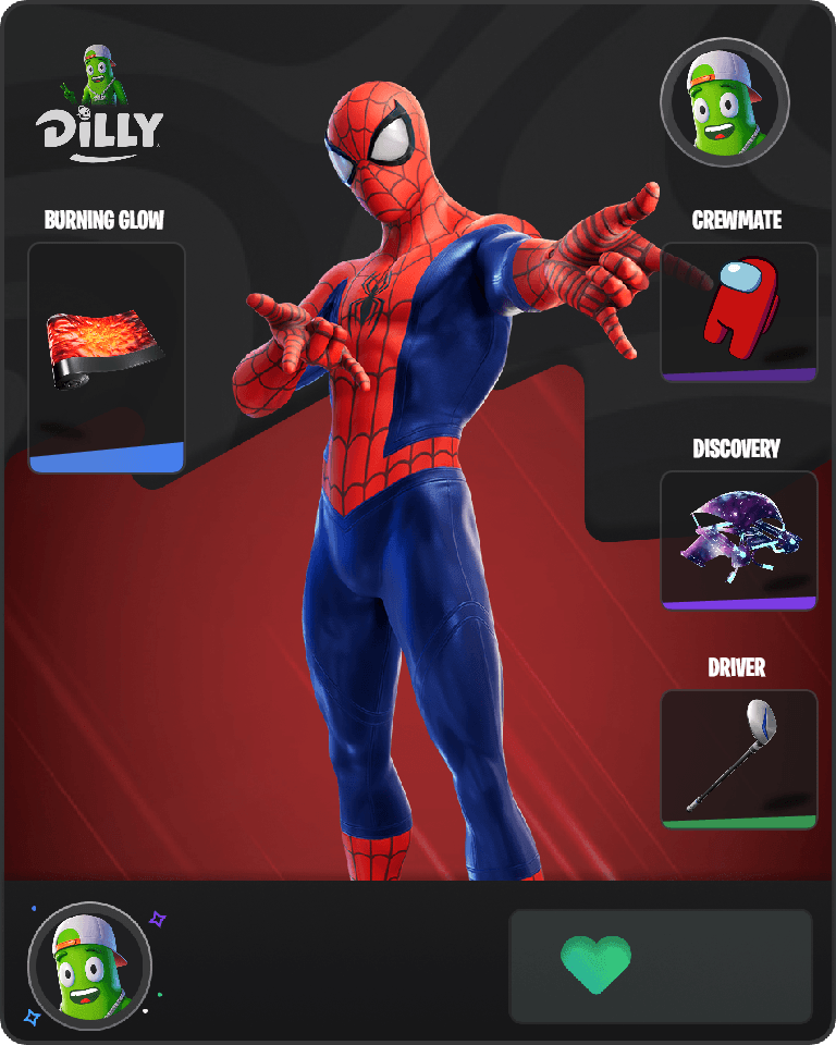 Spider-Man Fortnite combo