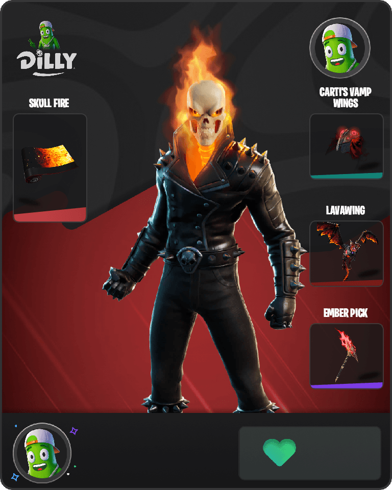 Ghost Rider Fortnite combo