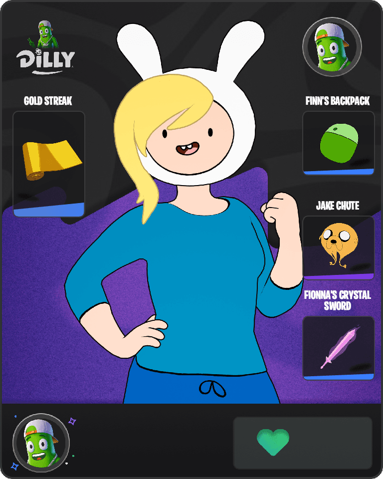 Fionna the Human Fortnite combo