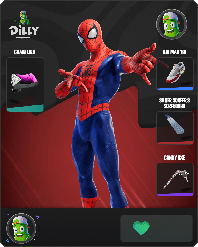 Spider-Man Fortnite combo
