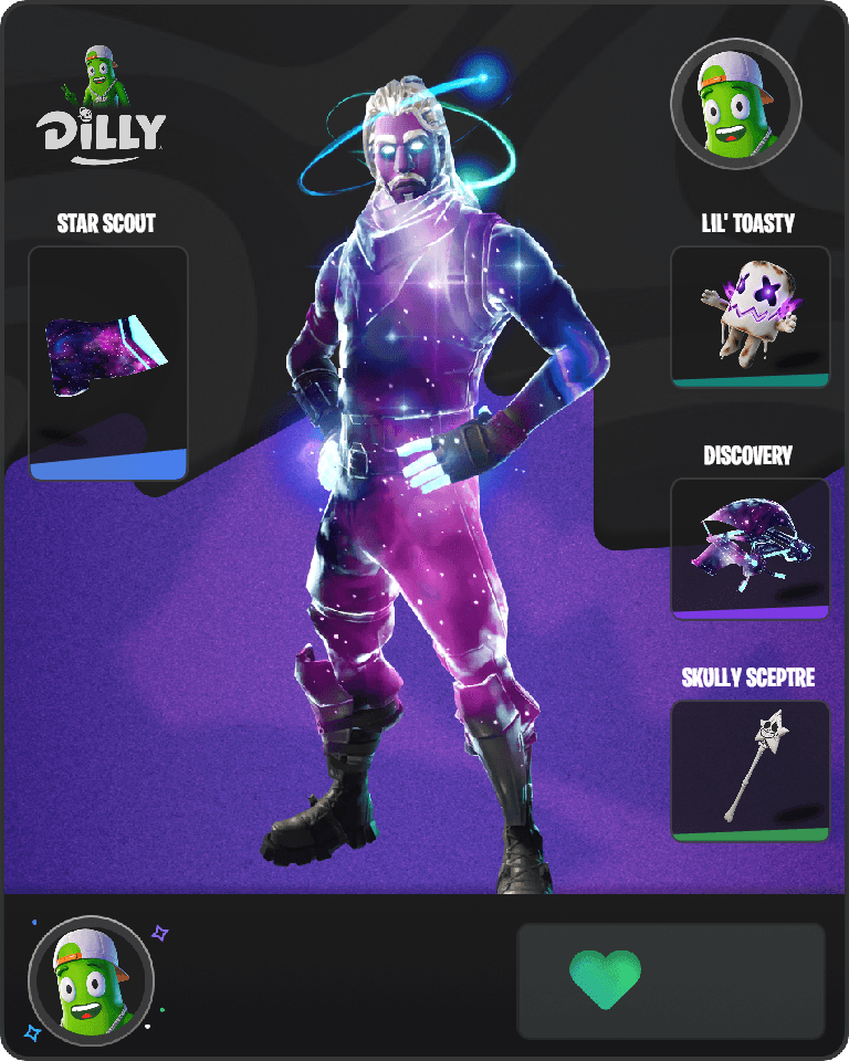Galaxy Fortnite combo