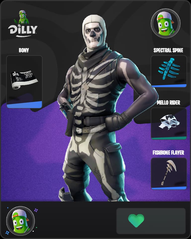 Skull Trooper combo by MBEEZY