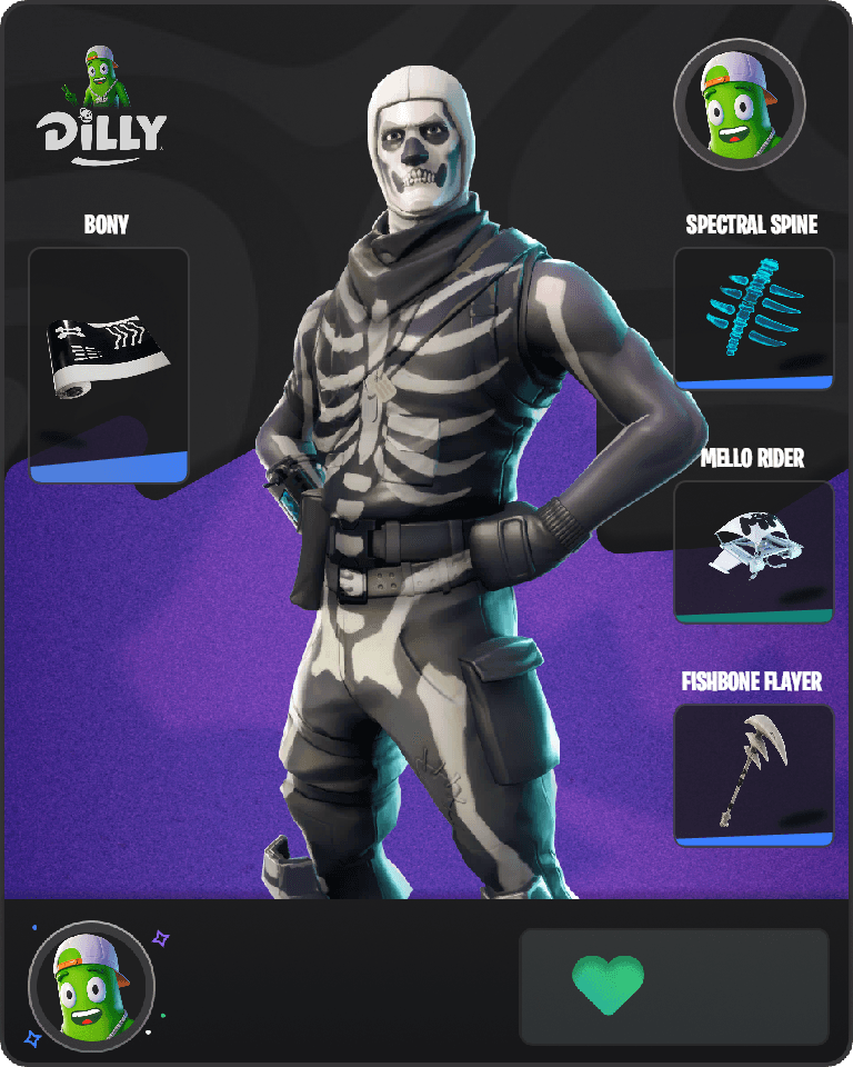 Skull Trooper Fortnite combo