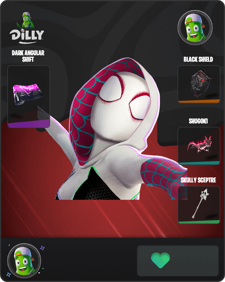Spider-Gwen Fortnite combo