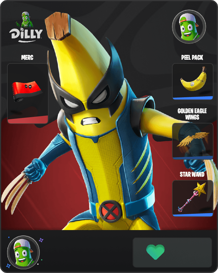 Peelverine Fortnite combo