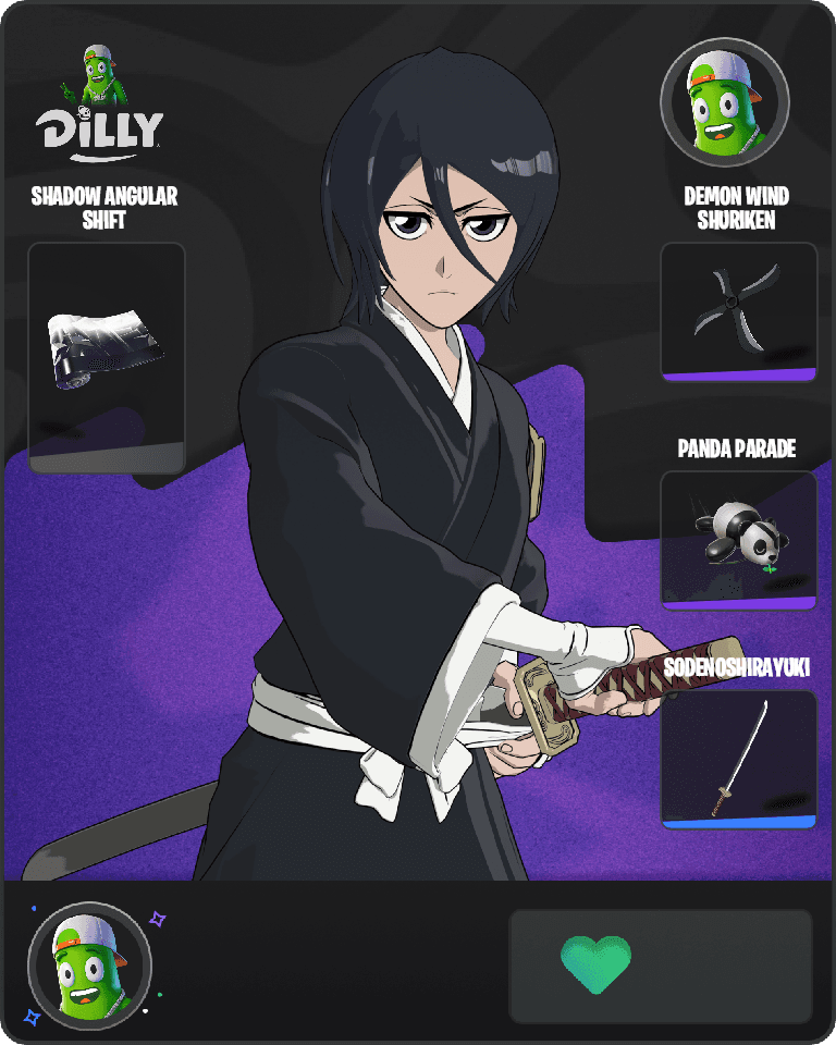 Rukia Kuchiki Fortnite combo