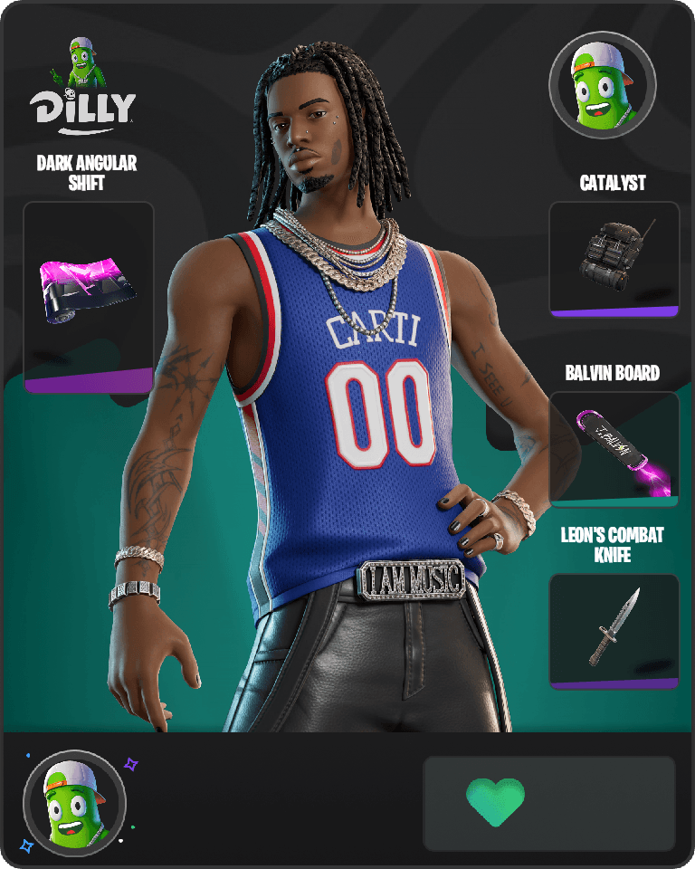 Playboi Carti Fortnite combo