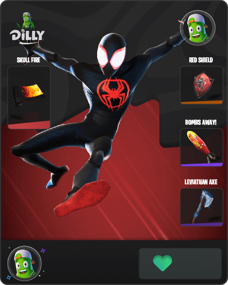 Spider-Man (Miles Morales) Fortnite combo