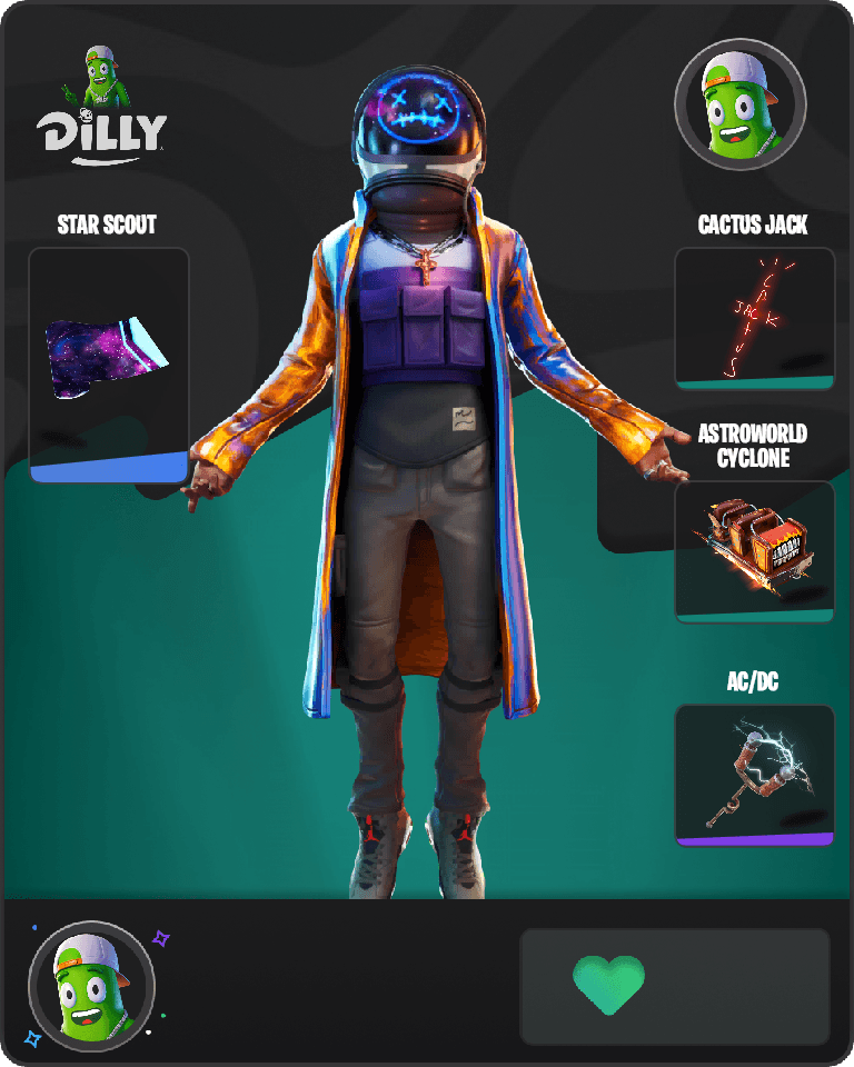 Astro Jack Fortnite combo