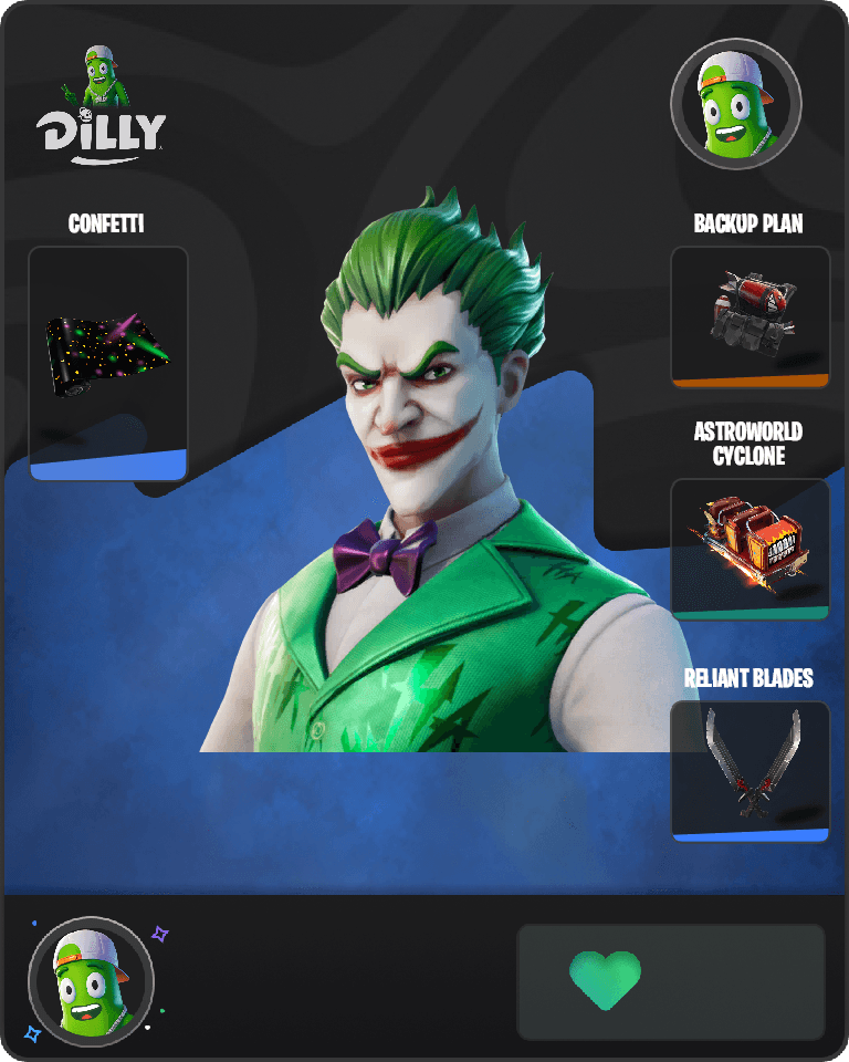The Joker Fortnite combo