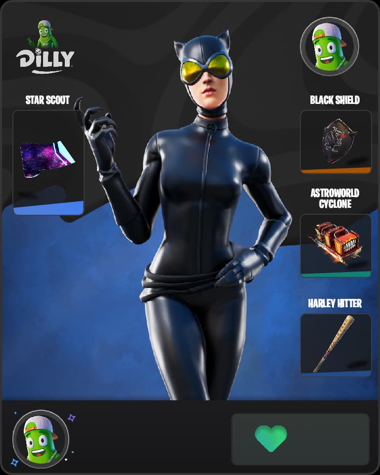 Catwoman Comic Book Outfit combo by Deer042light
