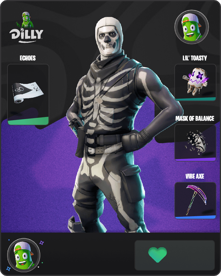 Skull Trooper Fortnite combo