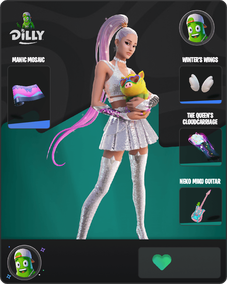 Ariana Grande Fortnite combo