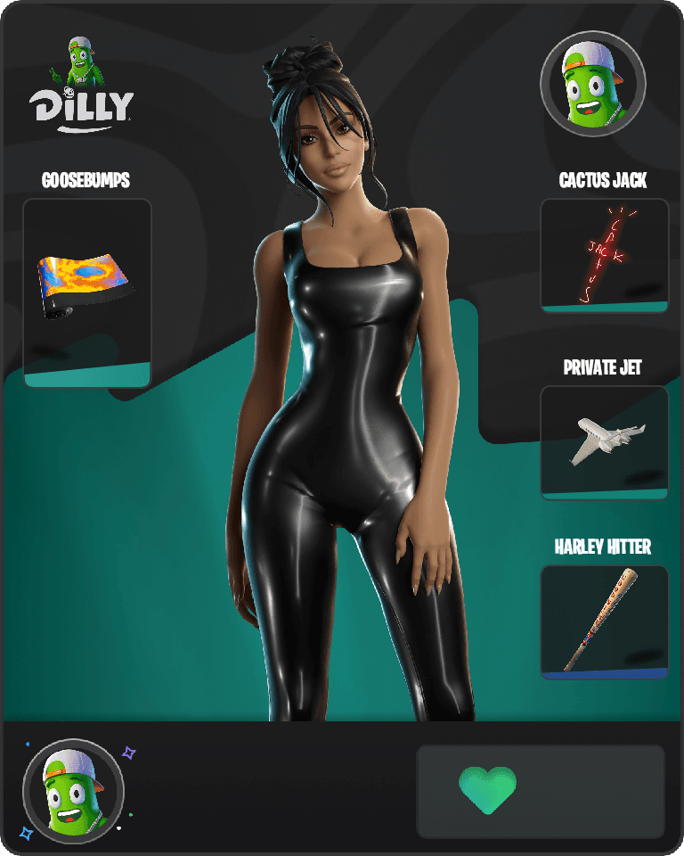 Iconic Kim Kardashian Fortnite combo