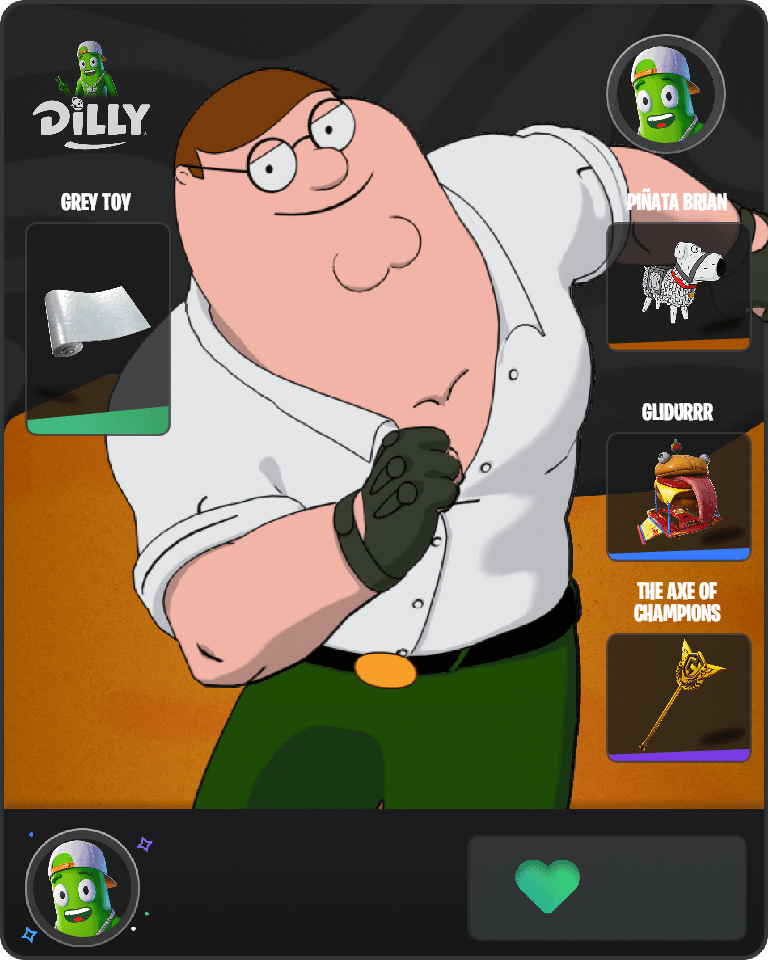 Peter Griffin Fortnite combo