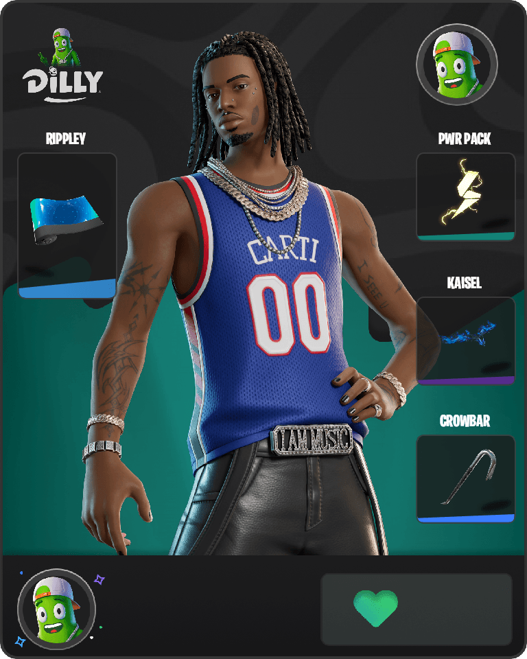 Playboi Carti Fortnite combo