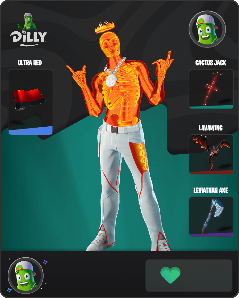 Inferno Skeleton Balvin Fortnite combo
