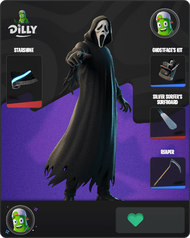 Ghostface Fortnite combo