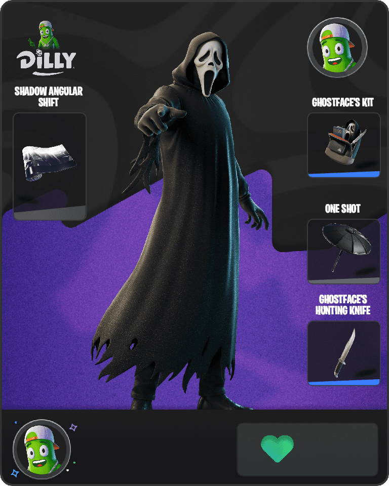 Ghostface Fortnite combo