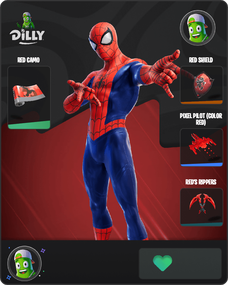 Spider-Man Fortnite combo