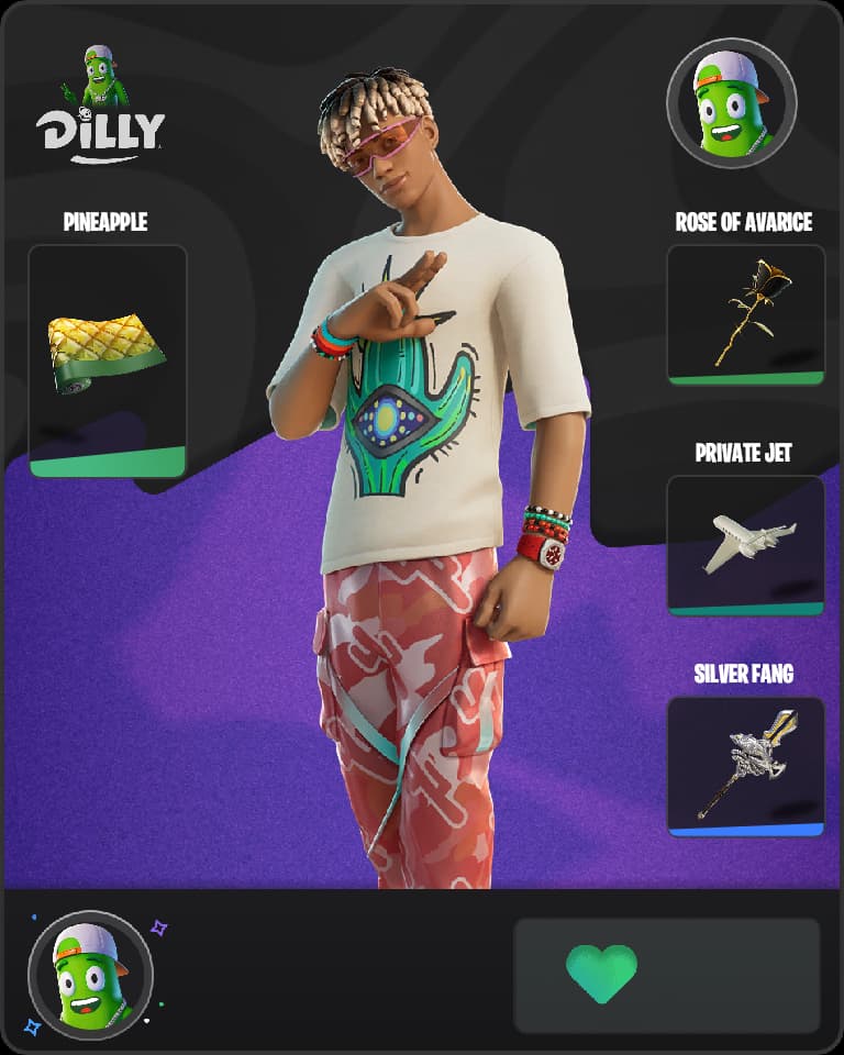 Sunset Alto Fortnite skin combo