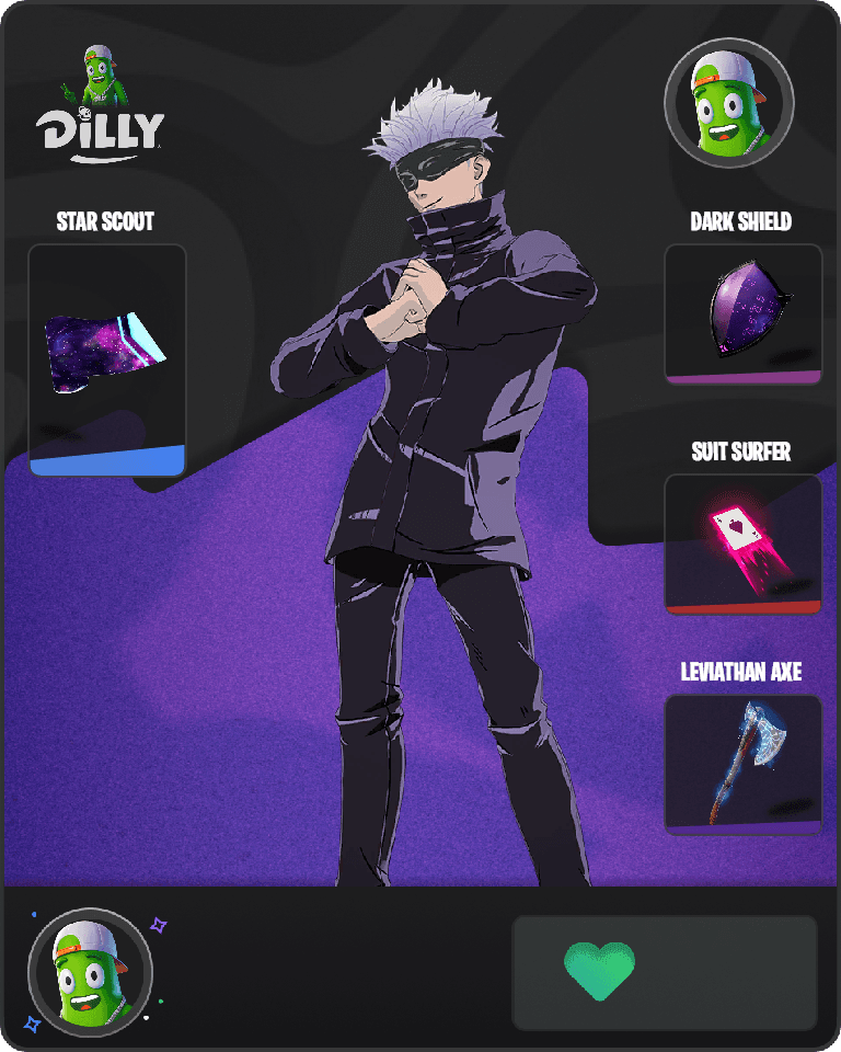 Satoru Gojo Fortnite combo