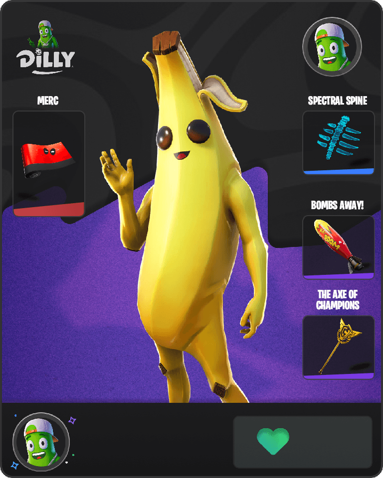 Peely Fortnite combo