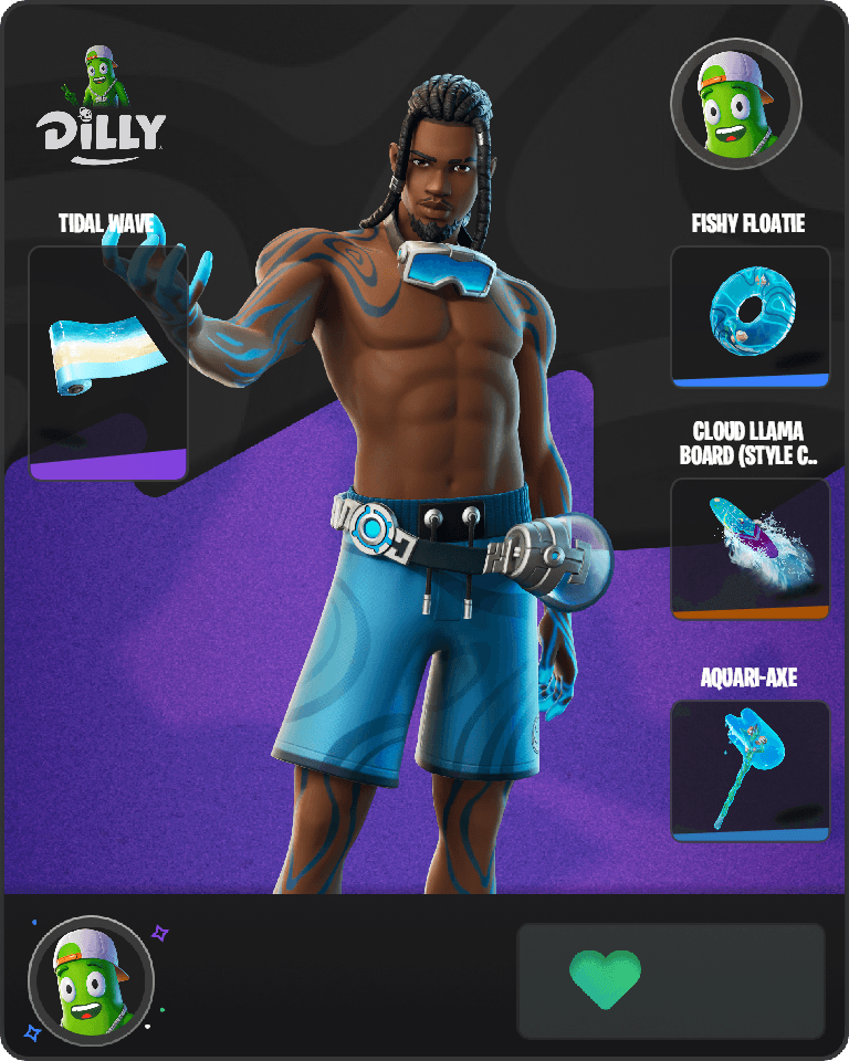 Tidewalker Trace Fortnite combo