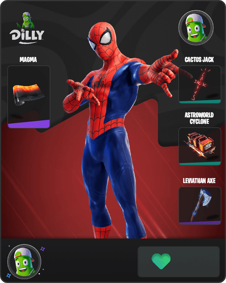 Spider-Man Fortnite combo